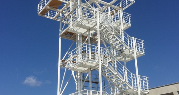 Monte Kope - radar station building